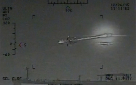 Video released of highly provocative act by Iranian attack boats